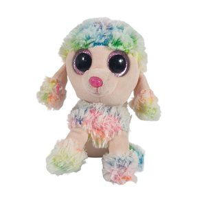 TY Rainbow Beanie Boo 2017 Plush Toy Child Poodle Soft Clean Carnival